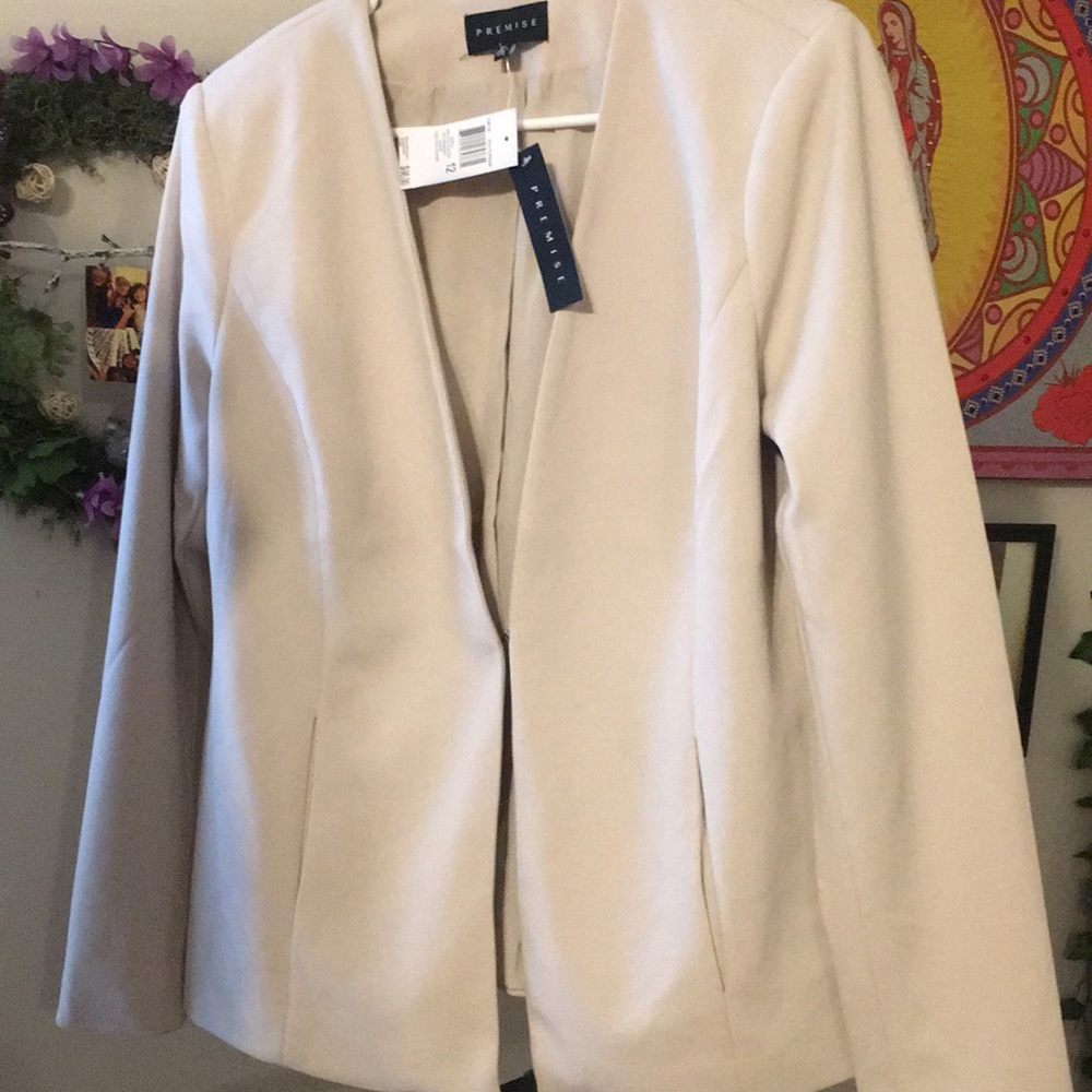 Beige blazer